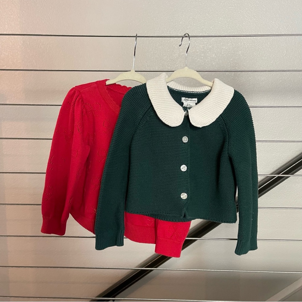 GAP and Sofia Richie (amazon essentials) cardigans bundle